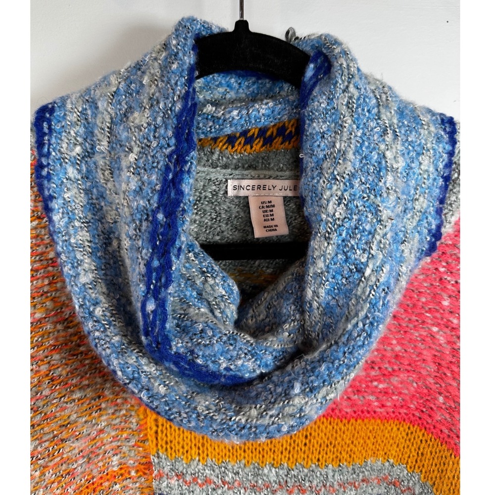 Sincerely Jules Patchwork Bring It Multicolor Cow… - image 5